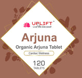 Uplift Organic Arjuna Tablet - 120 Count | 100% Pure & Natural Herbal Supplement