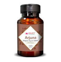 Uplift Organic Arjuna Tablet - 120 Count | 100% Pure & Natural Herbal Supplement