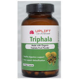 Uplift Organic Triphala Veggie Capsules - 120 Count | Digestion, Colon & Immune