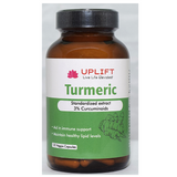 Uplift Turmeric Curcumin Veggie Capsules - 120 Count | Natural