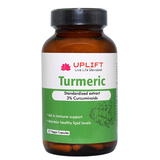 Uplift Turmeric Curcumin Veggie Capsules - 120 Count | Natural